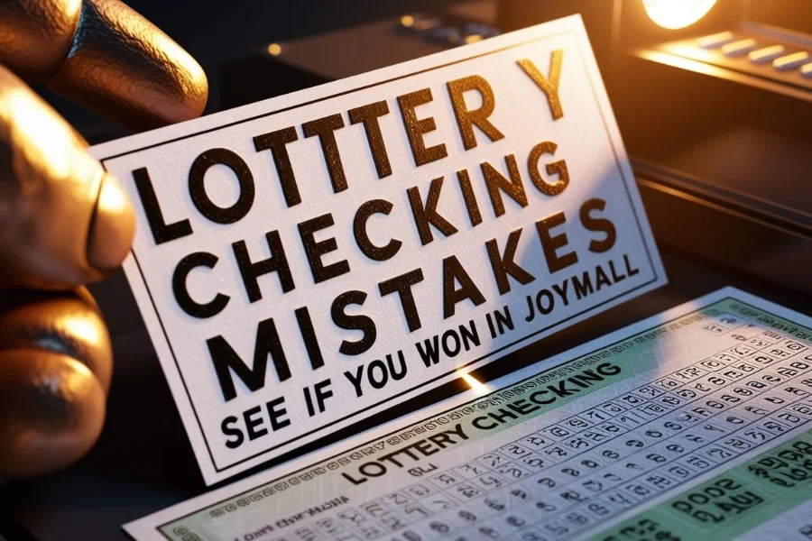 Lottery Checking Mistakes